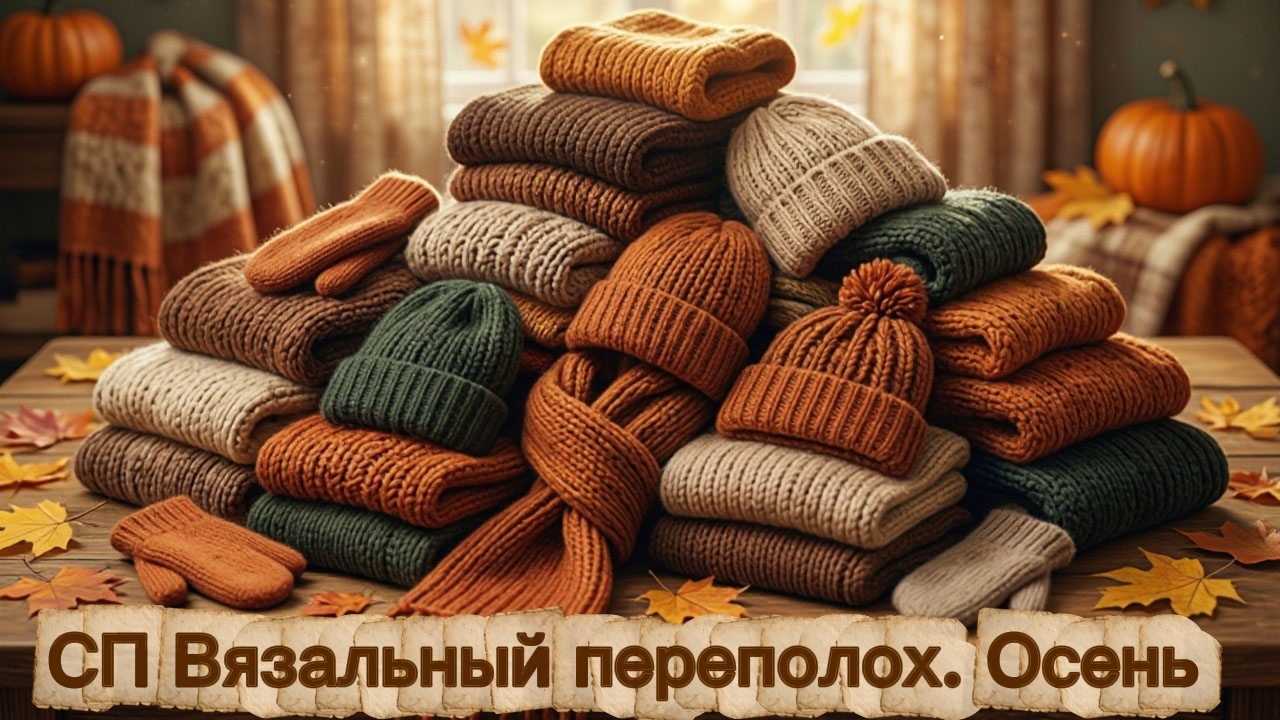 СП Вязальный переполох. Осень. Первый отчёт сентября