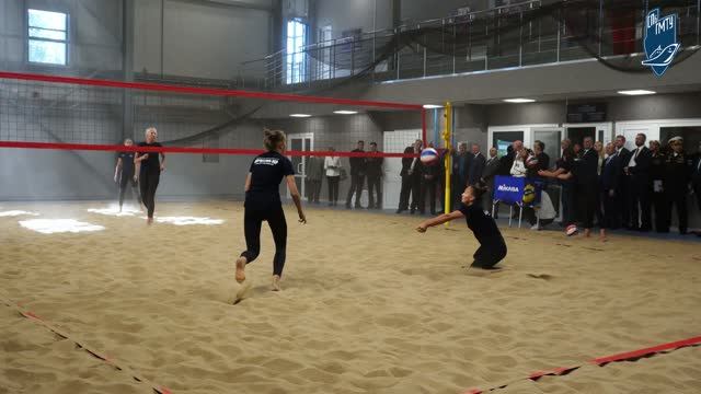 Открытие Центра пляжного волейбола в СПбГМТУ