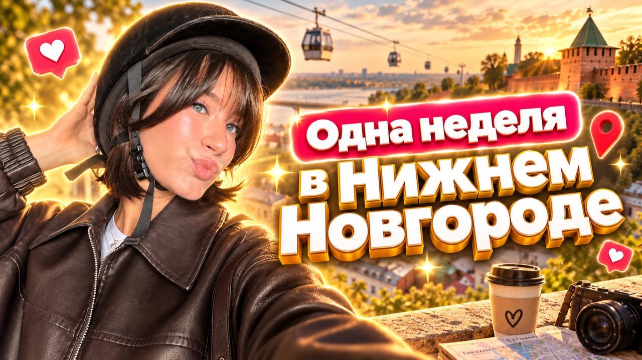 ОДНА НЕДЕЛЯ В НИЖНЕМ НОВГОРОДЕ | Влог моя последняя неделя лета
