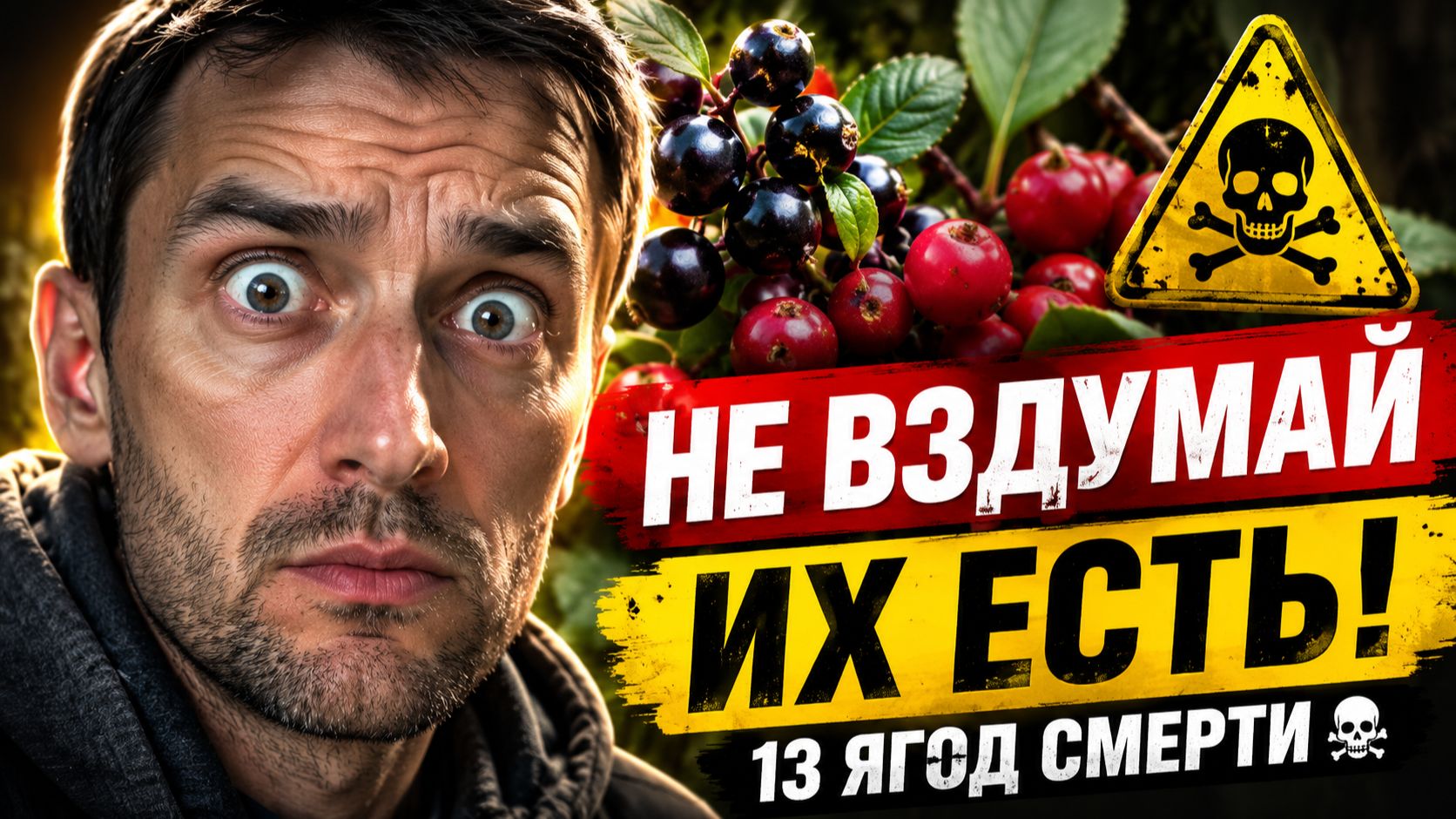 НЕ ЕШЬ ИХ! 13 ягод, которые могут оказаться смертельно опасными 😱