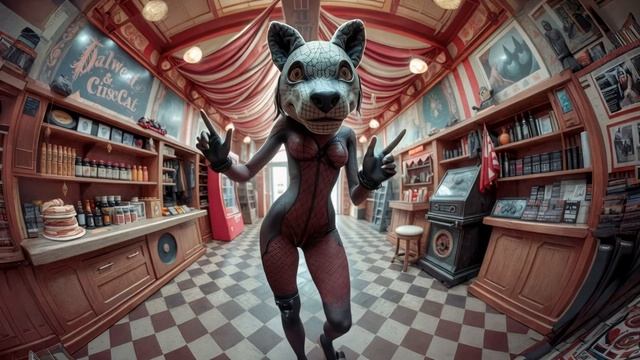 AI Short Film | An Unusual Shop – Somewhere In Between (4K)