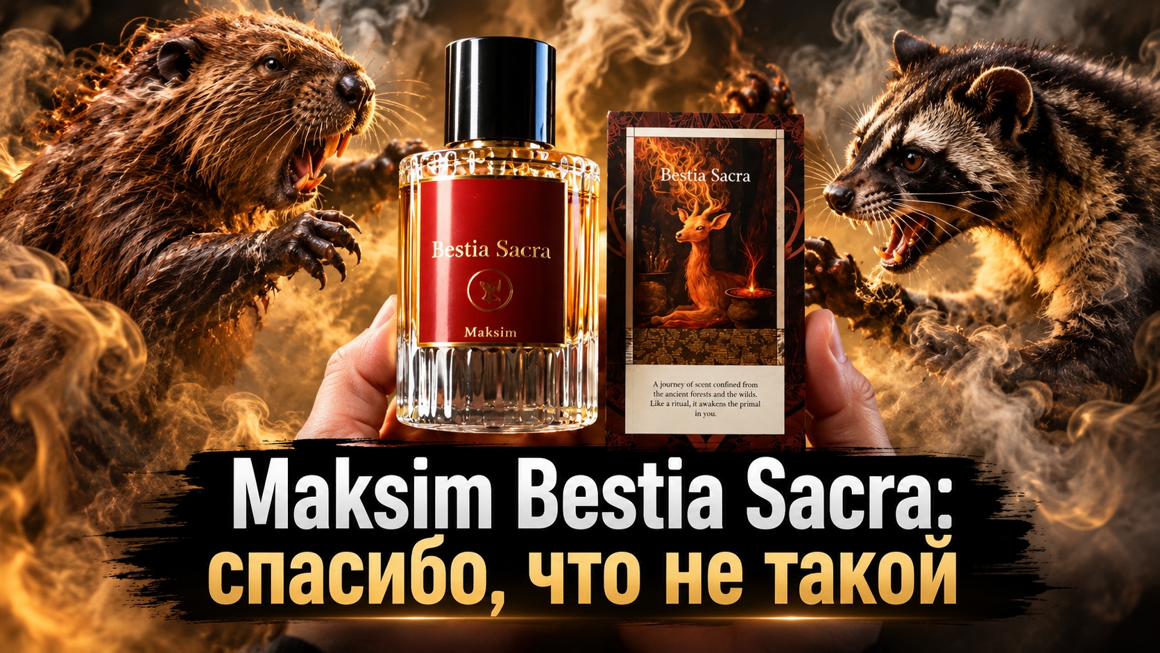 Maksim Bestia Sacra: слава Богу, не такой #электропарфюмер #маркинпарфюмрф
