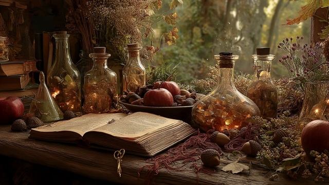 Enter The Forest Witch's Autumn Fairytale 🍂 Medieval Fantasy & Celtic Music
