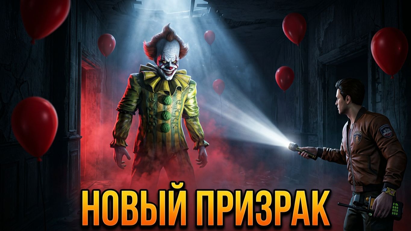ПУТЬ К 20 УРОВНЮ: Первый новый призрак — Клоун! | Ghost Watchers #5