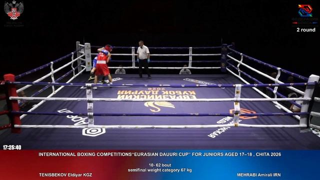 62 Sf 67 Kg TENISBEKOV Eldiyar KGZ MEHRABI Amirali IRN