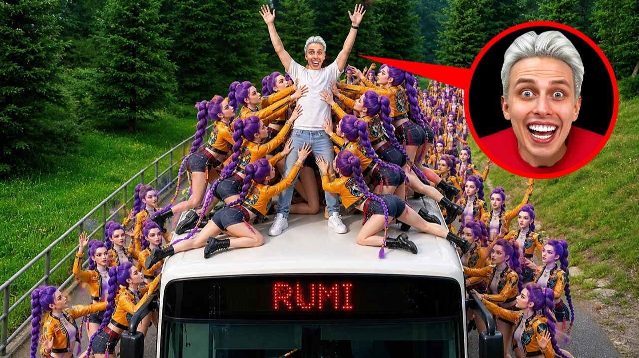 Я УГНАЛ АВТОБУС ЗЛОЙ RUMI!!!!