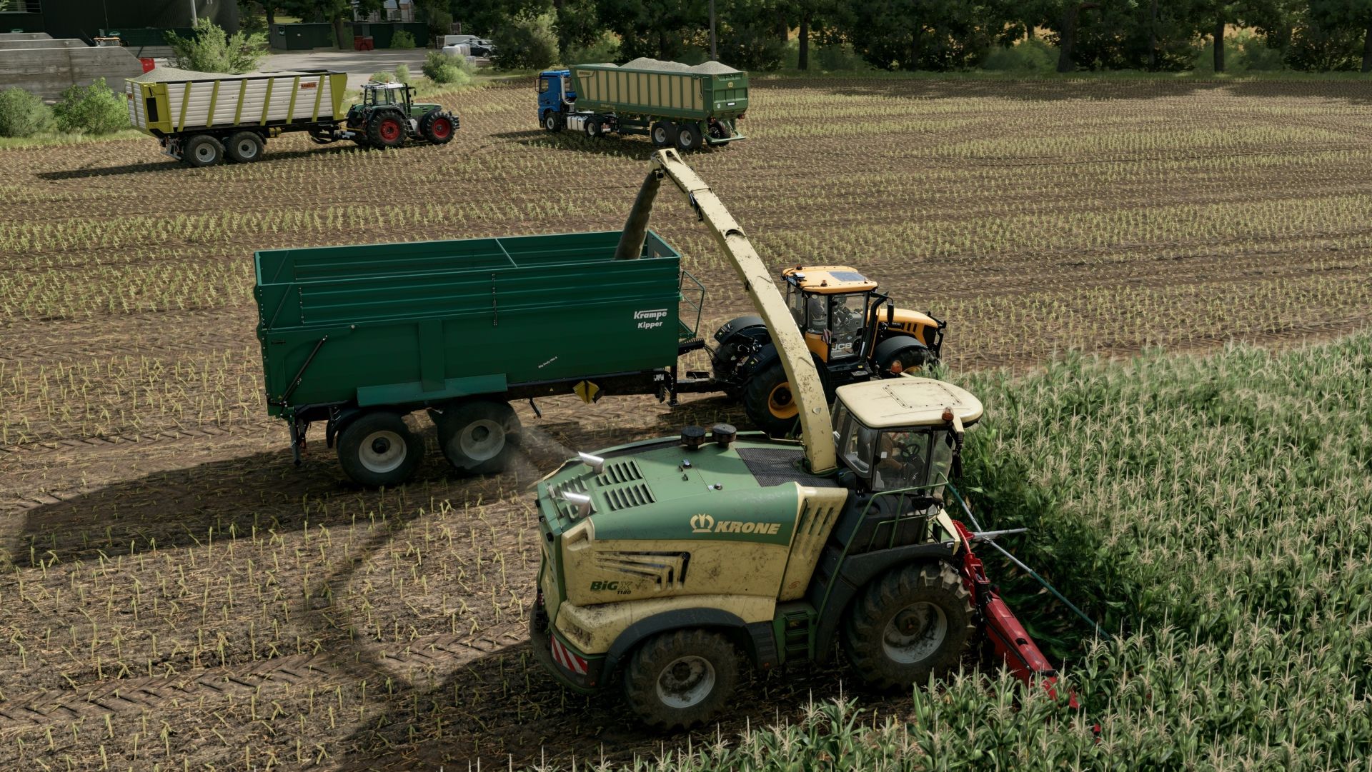 Farming Simulator 25 Уборка кукурузы на БГА. | DLSS 5 |