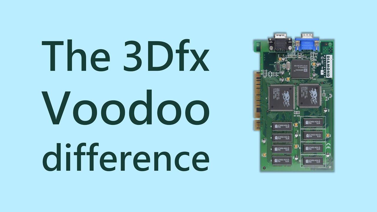 The 3Dfx Voodoo Difference: This Is Why We Love Them