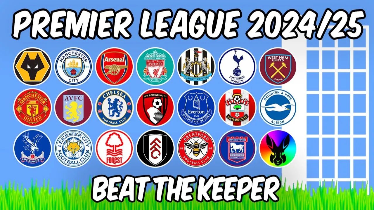 Beat The Keeper — АПЛ 2024/25: Marble Race в Algodoo