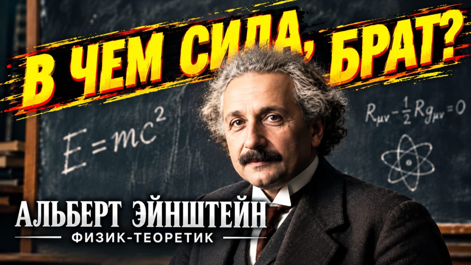 В ЧЁМ СИЛА, БРАТ? - АЛЬБЕРТ ЭЙНШТЕЙН, ФИЗИК-ТЕОРЕТИК