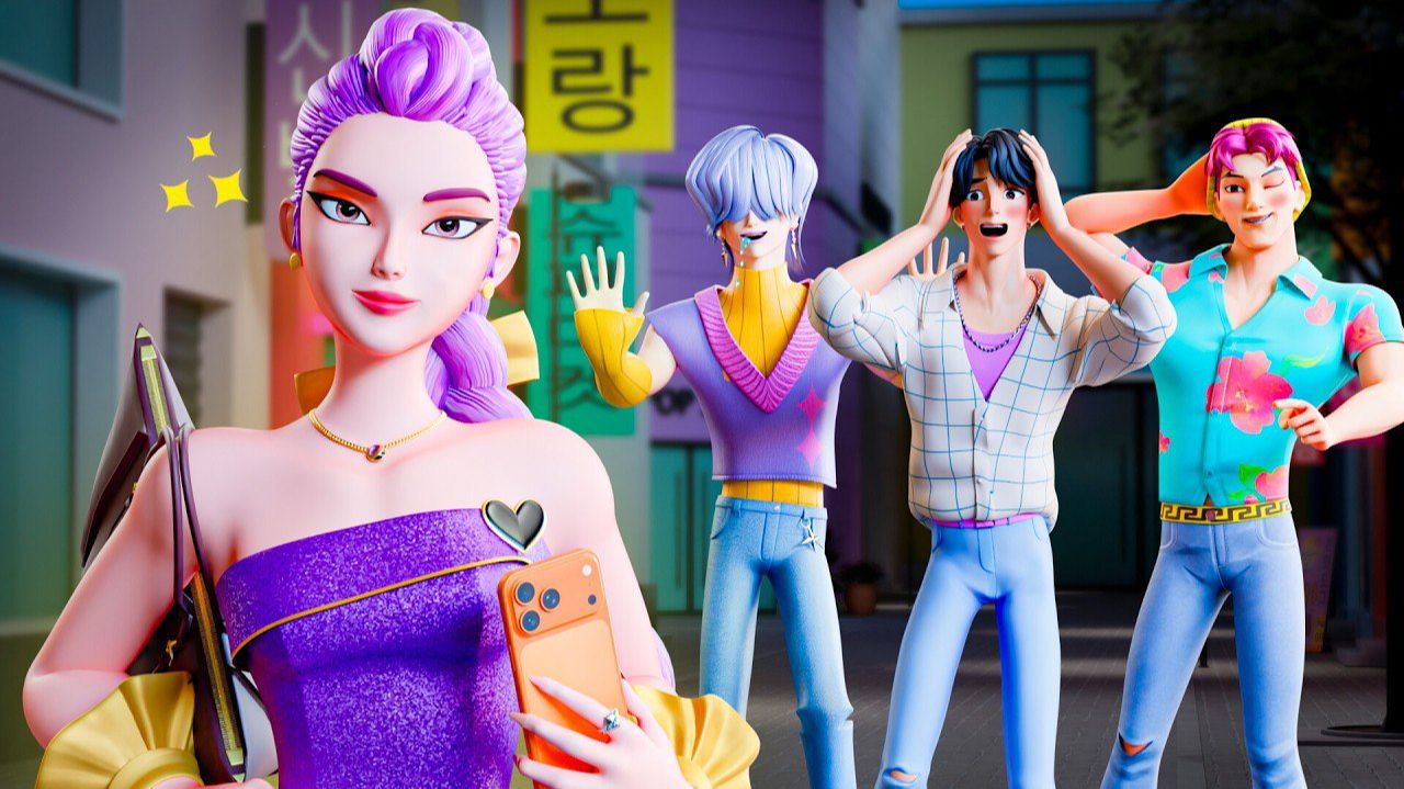ШИКАРНОЕ ПРЕОБРАЖЕНИЕ РУМИ! K-Pop Охотницы на Демонов: Huntrix анимация