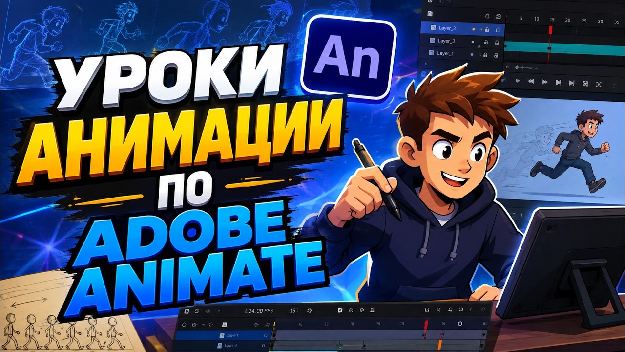 Бесплатные уроки по Adobe Animate от А до Я | Анимация