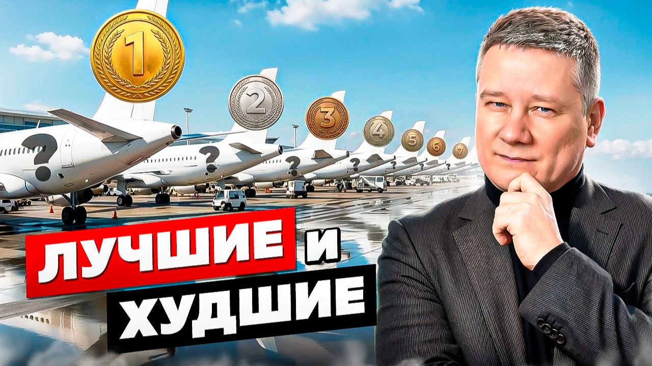 От ХУДШЕЙ к ЛУЧШЕЙ: полный рейтинг авиакомпаний мира + топ-10 России