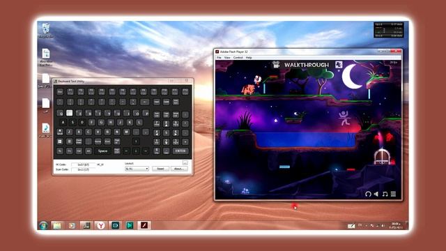 FLASHINUM FLASH GAME 2 PLAYER PHEUS&MOR فلاشينيوم الرجل فيوس و الكلب مور لاعبان