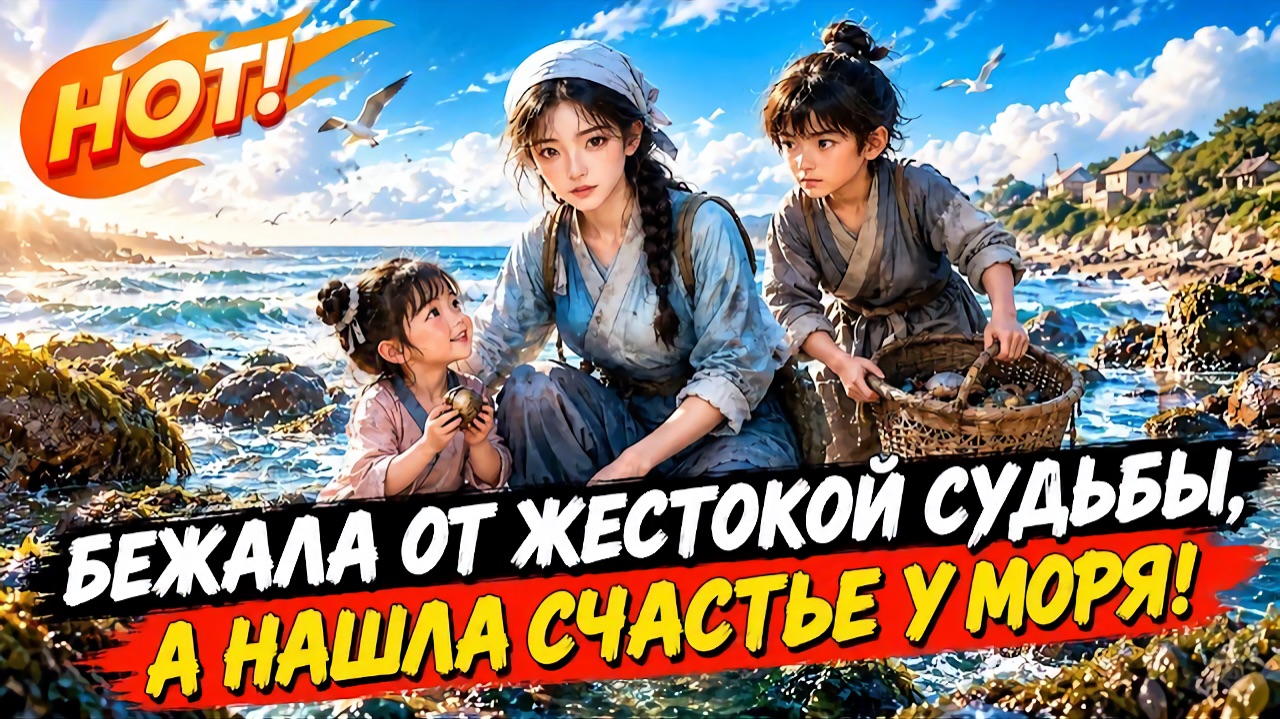 Застенчивая девушка попала в голодный год! Её радар еды помогает разбогатеть всей деревне!