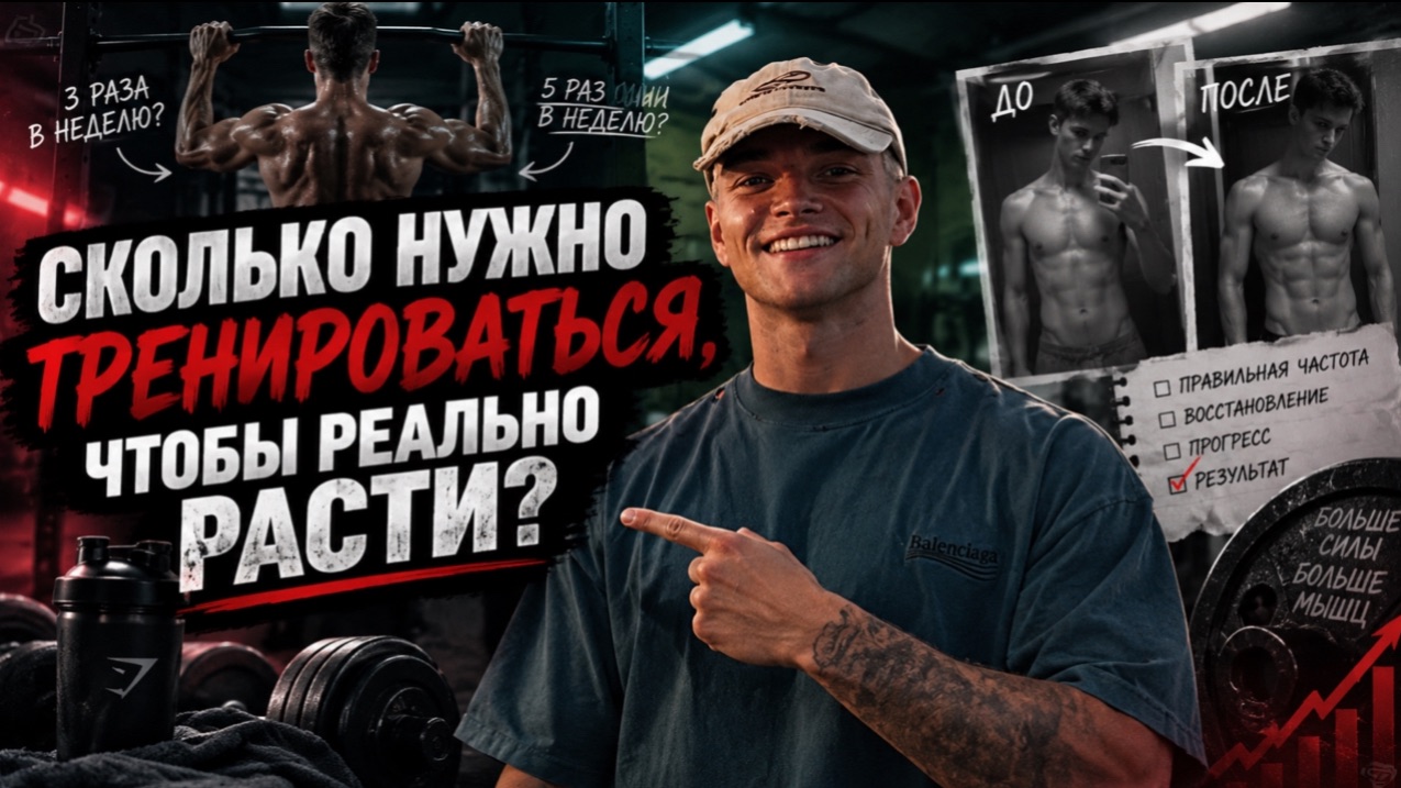 Сколько нужно тренироваться, чтобы реально расти?