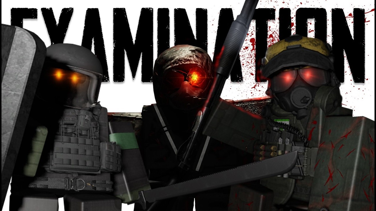 EXAMINATION - ХОРРОР PVE-шутер в ROBLOX!