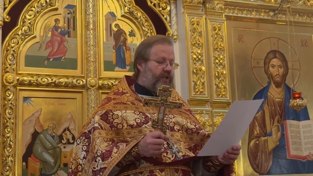 Обращение Святейшего Патриарха по случаю Дня трезвости огласил прот.Павел Кудряшов