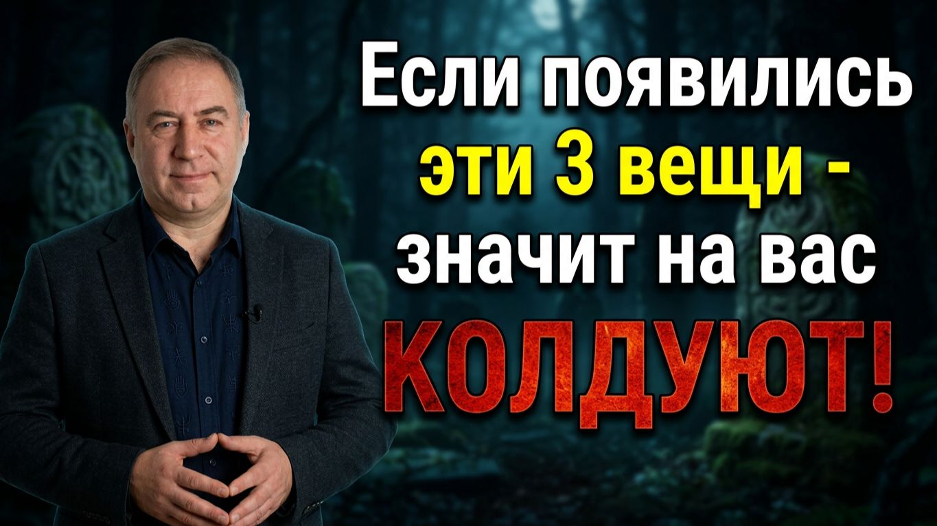 Если видишь эти 3 вещи - на тебя колдуют! Как вернуть порчу обратно
