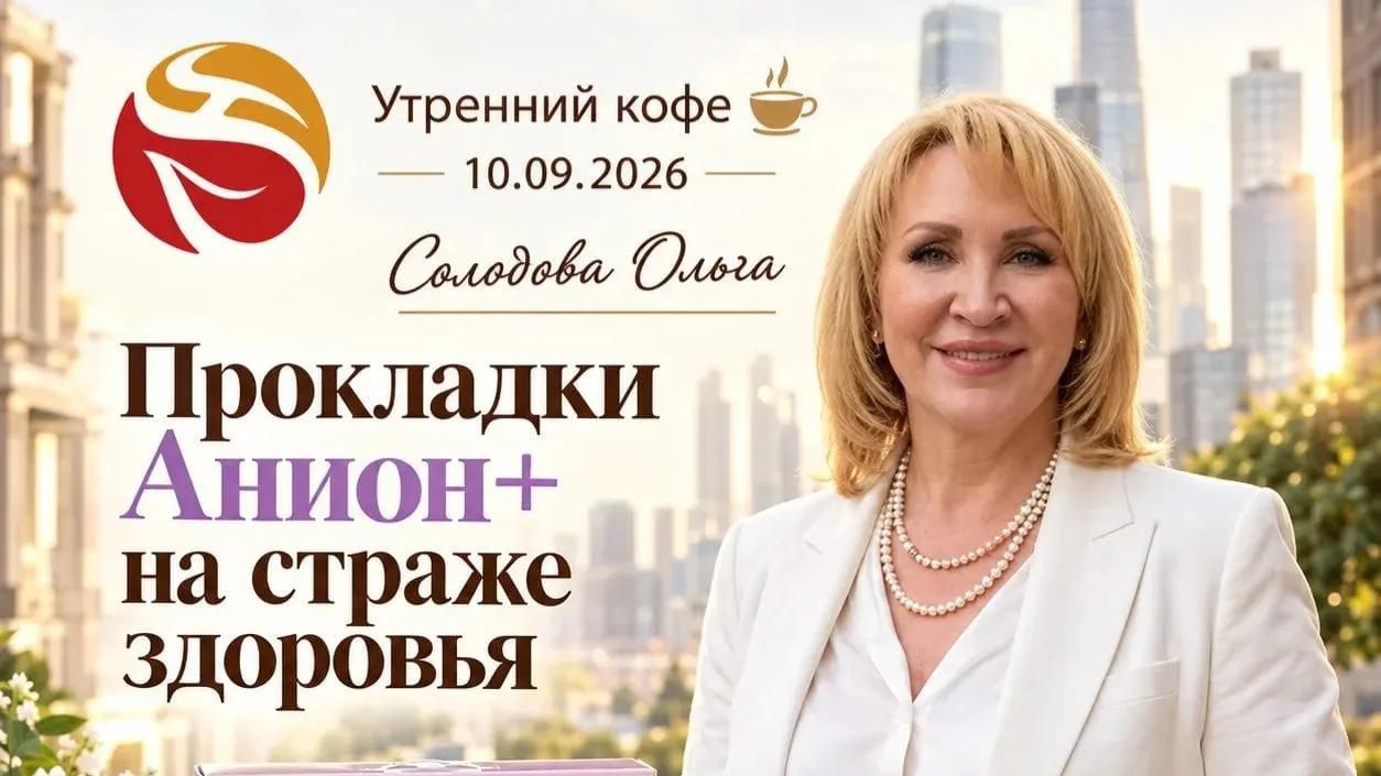 АНИОН+ на страже здоровья | СОЛОДОВА ОЛЬГА