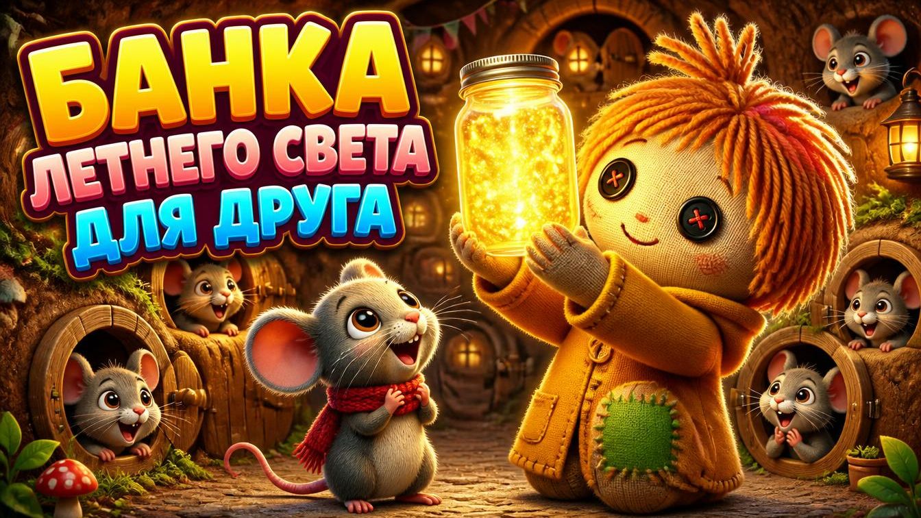 Банка летнего света для друга