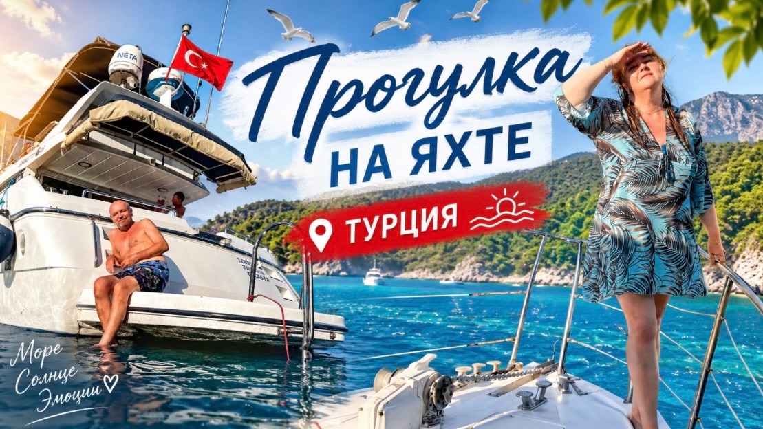 Прогулка на яхте в чудесной компании 🤗 Зажигаем в Турции! Gural Premier Tekirova, 5*