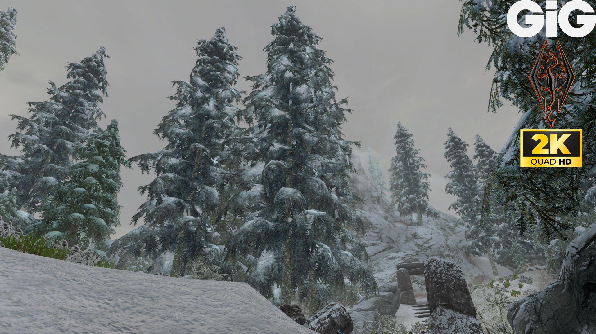 SKYRIM - Remastered September 2026 - Улучшенные ванильные деревья III