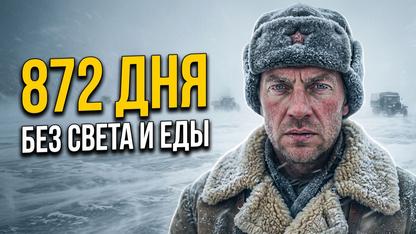 Феномен выживания . Как Ленинград держал оборону 872 дня. -1