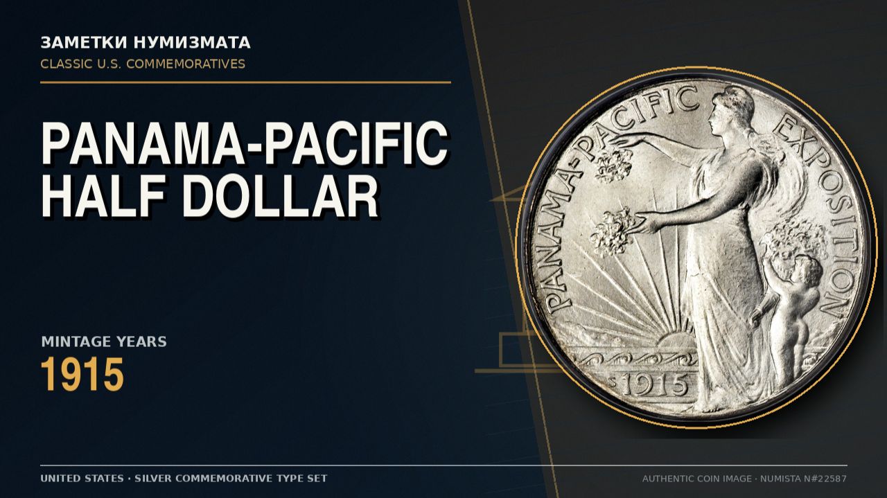 Ранние памятные халфы США (early commemorative half dollars)