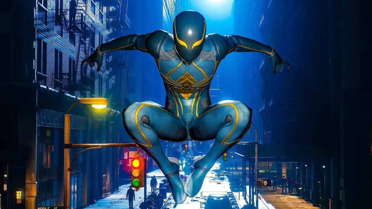 Spider-Man Remastered: костюм Spider-Armor MK II на PS5 — 4K 60fps без комментариев