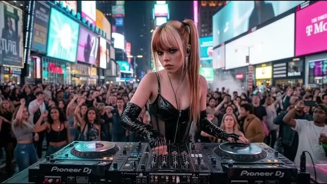 Dark Tech House 2026   Times Square After Midnight   Hypnotic DJ Mix
