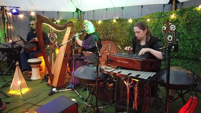 Alizbar & Ann'Sannat /Ровшан Джаббар /Прикосновение дождя/ Фестиваль Барабаны мира