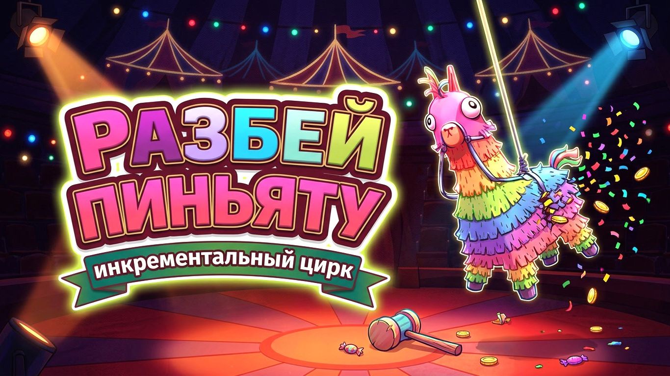 🎪 ЦИРКОВОЕ БЕЗУМИЕ И ТОННЫ КОНФЕТ! 🪅 Залипательный кликер Pinata Smash Incremental Circus