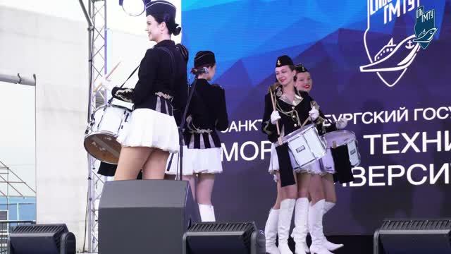 Торжественная линейка в СПбГМТУ, посвященная Дню Знаний
