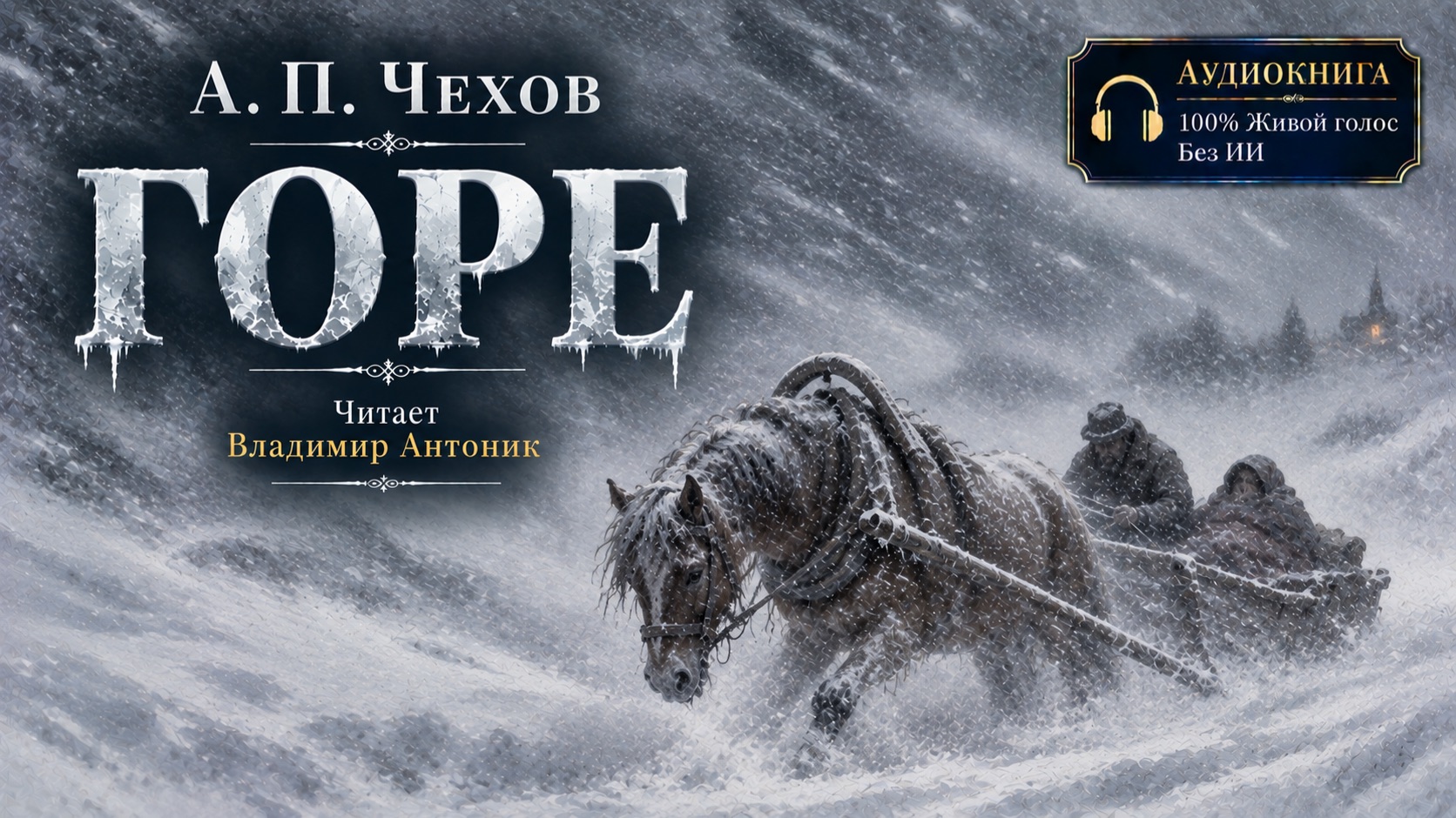 «Горе». А.П. Чехов. Аудиокнига. Читает Владимир Антоник