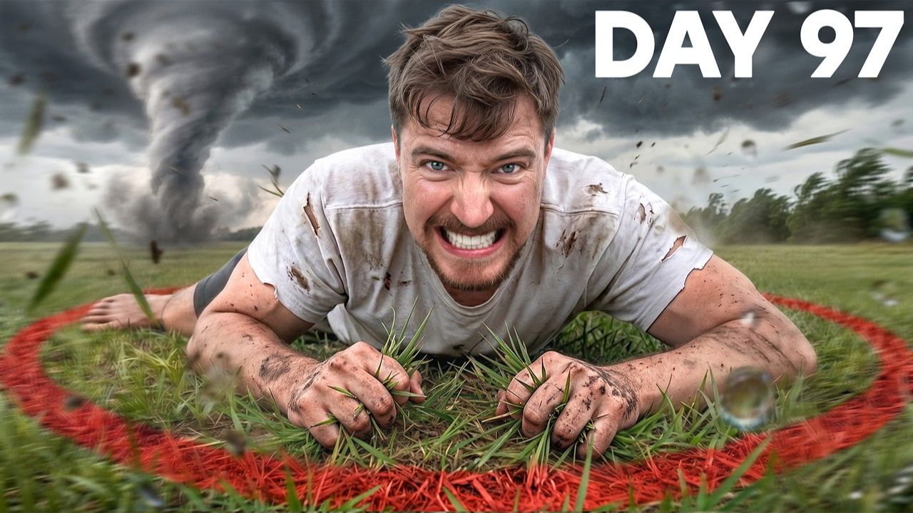 Выживи 100 Дней в Кругу, Выиграй $500,000 [MrBeast/Мистер Бист]