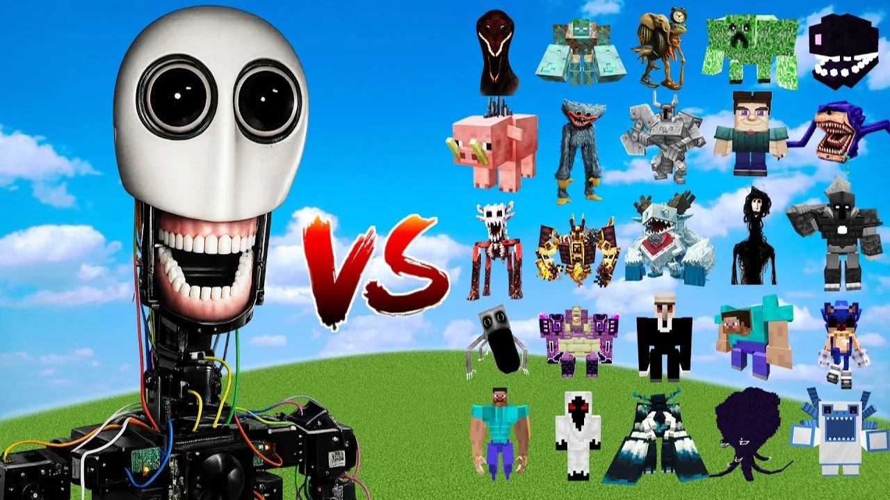 Самоосознанный робот VS все боссы Minecraft — кто победит?