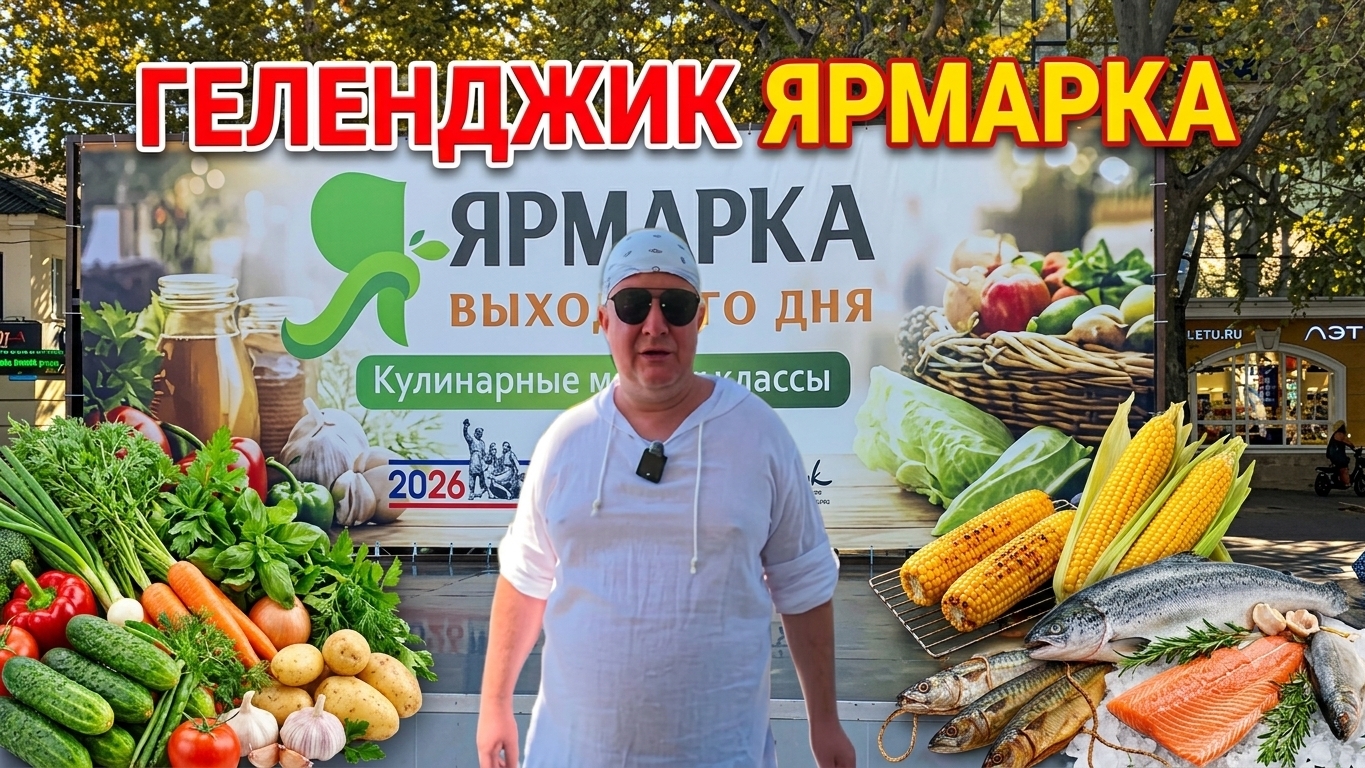 ГЕЛЕНДЖИК 2026🏖ЯРМАРКА🛒ИСПЫТАННО НА СЕБЕ😱Без пыли и грязи💯