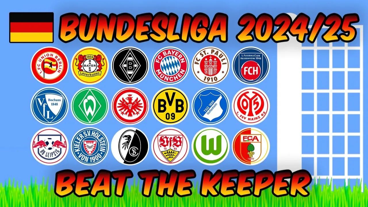 Beat The Keeper — Бундеслига 2024/25: мраморная гонка!