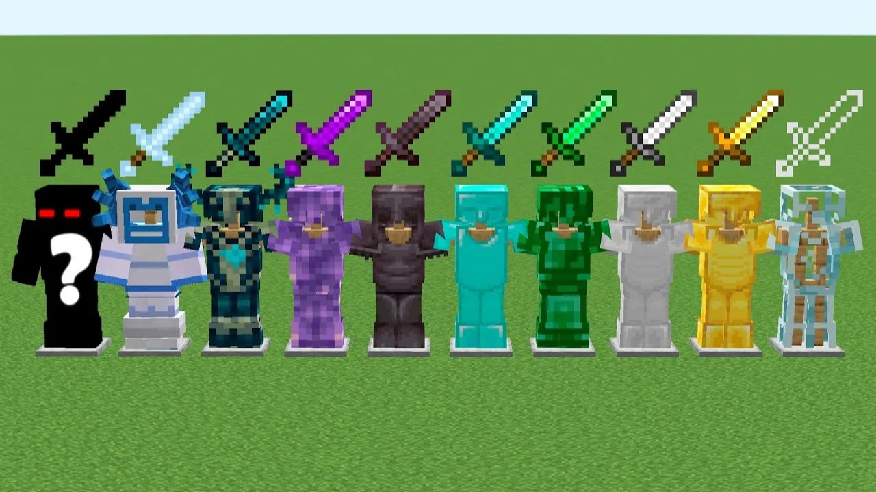 Какая броня в Minecraft самая сильная?