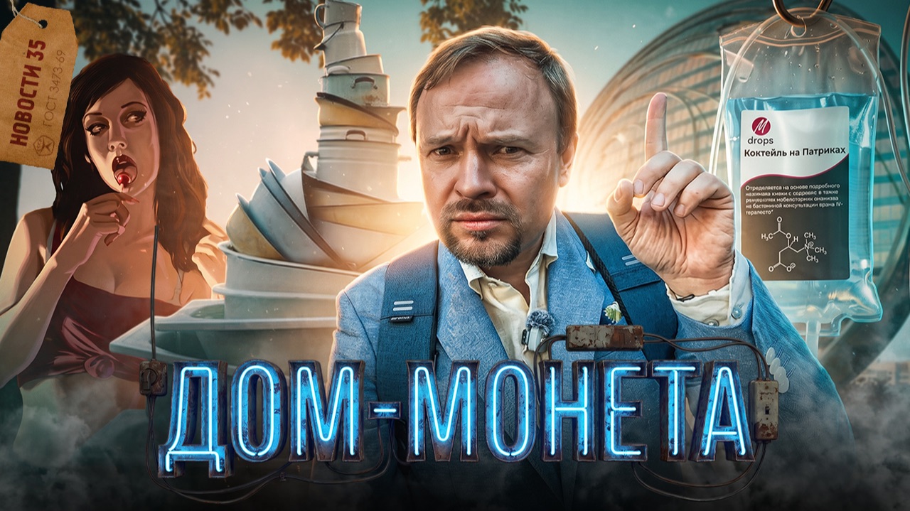Путинский ампир | Дом-монета | Гламурная капельница на Патриках