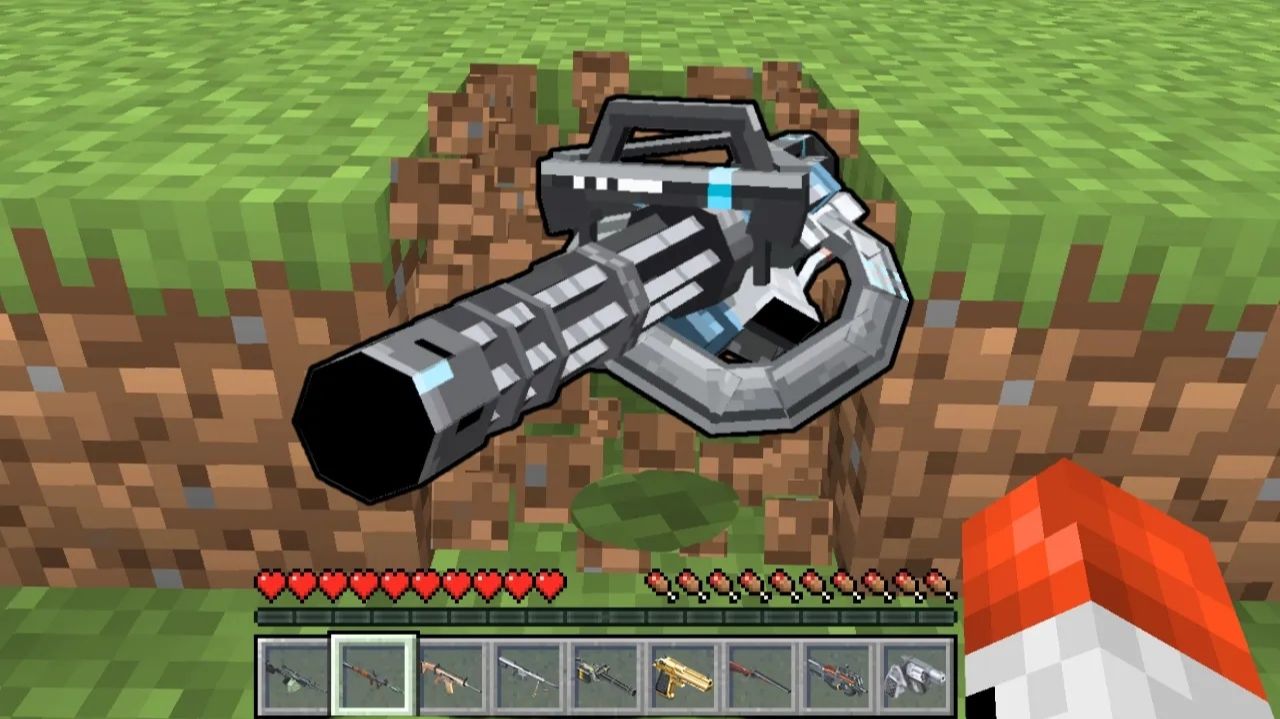 Minecraft, но с каждой капли падает ОРУЖИЕ!