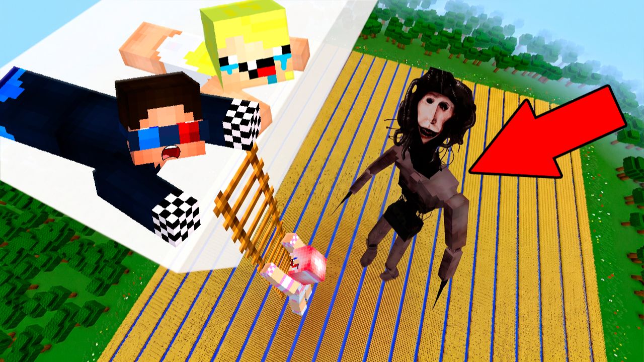 🦗СТРОИМ БУНКЕР В НЕБЕ, ЧТОБЫ СПАСТИСЬ ОТ САРАНЧИ В МАЙНКРАФТ! ШЕДИ MINECRAFT
