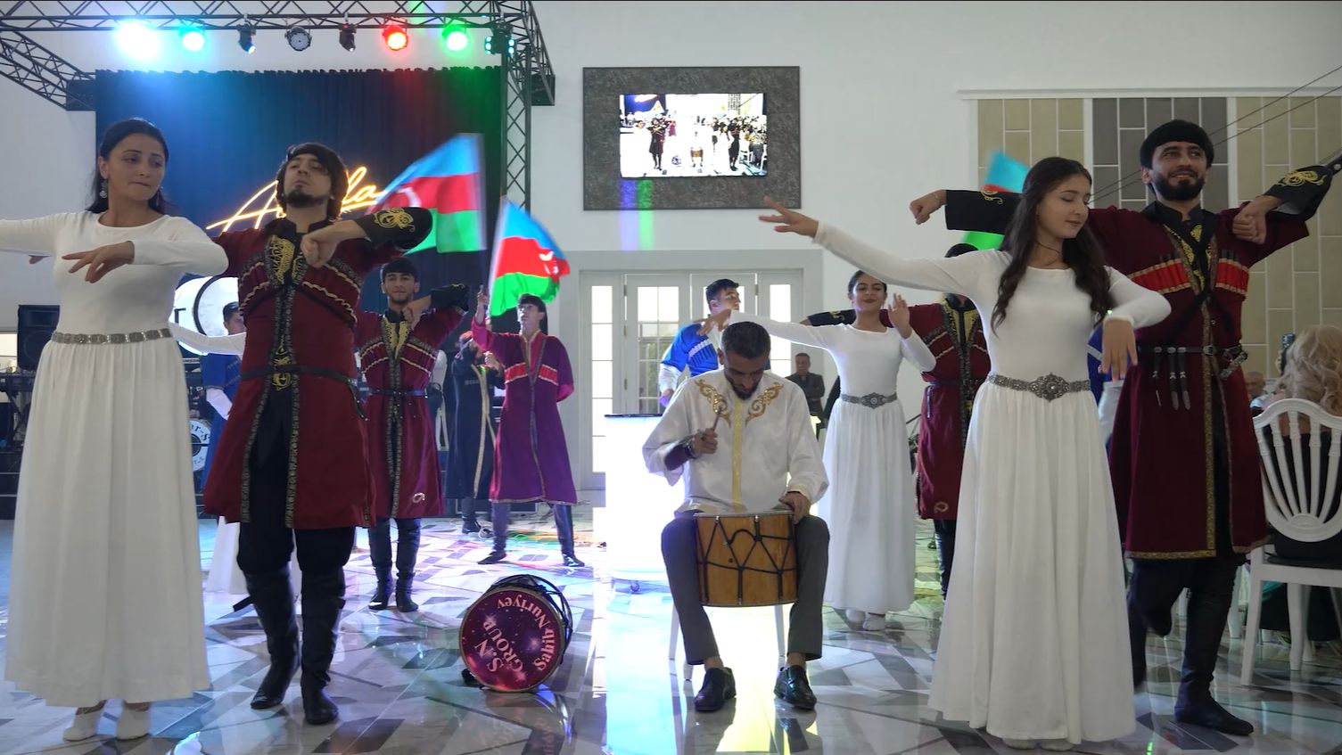Лезгинка Свадьба 2026 Super Toy Avilla Wedding Hall SN Group Zaqatala ALISHKA ELCHIN Lezginka Dance