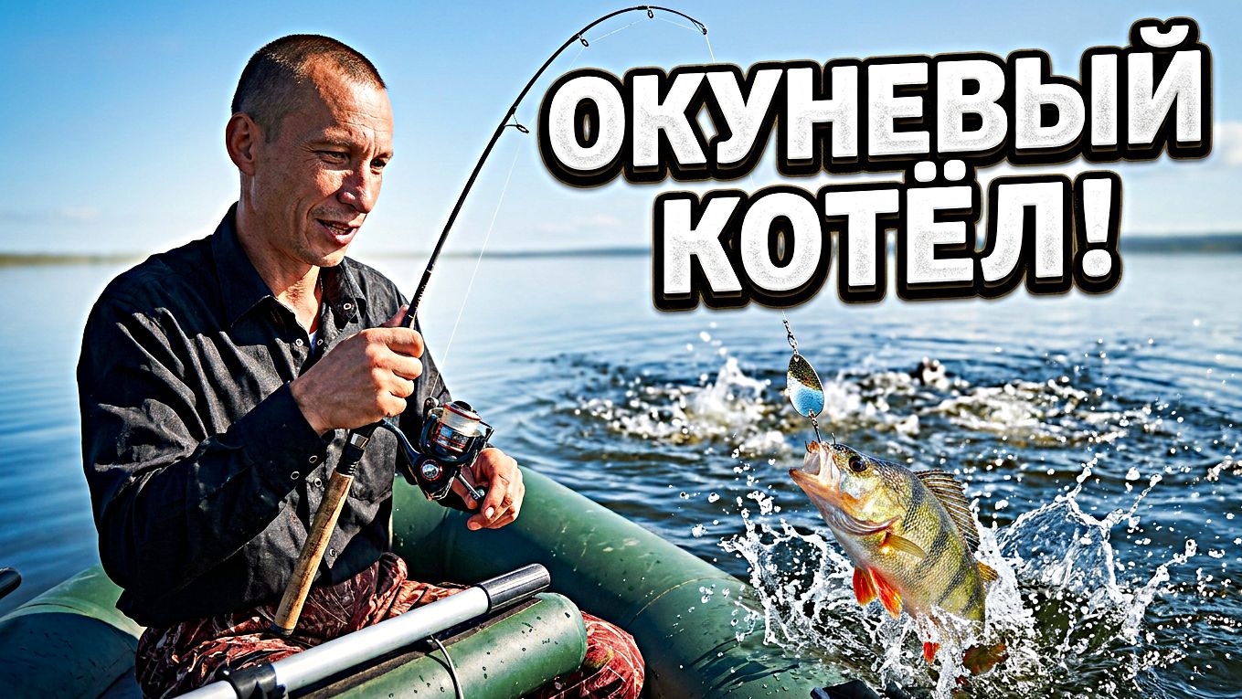 ОКУНЕВЫЙ КОТЁЛ. Рыбалка на окуня в сентябре.