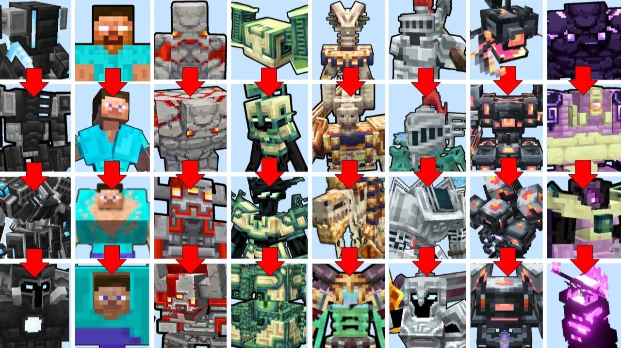 Турнир боссов в Minecraft — босс ЭВОЛЮЦИОНИРУЕТ!