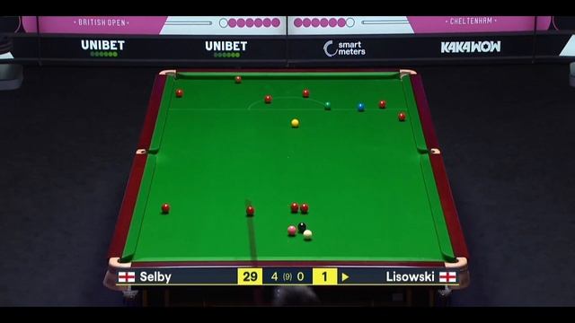.Снукер. Марк Селби - Джек Лисовски. British Open. 1/4 Финала.
