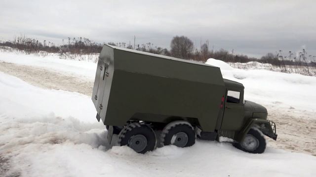 ЗИЛ 131, часть 2. Машинка на пульте 6x6