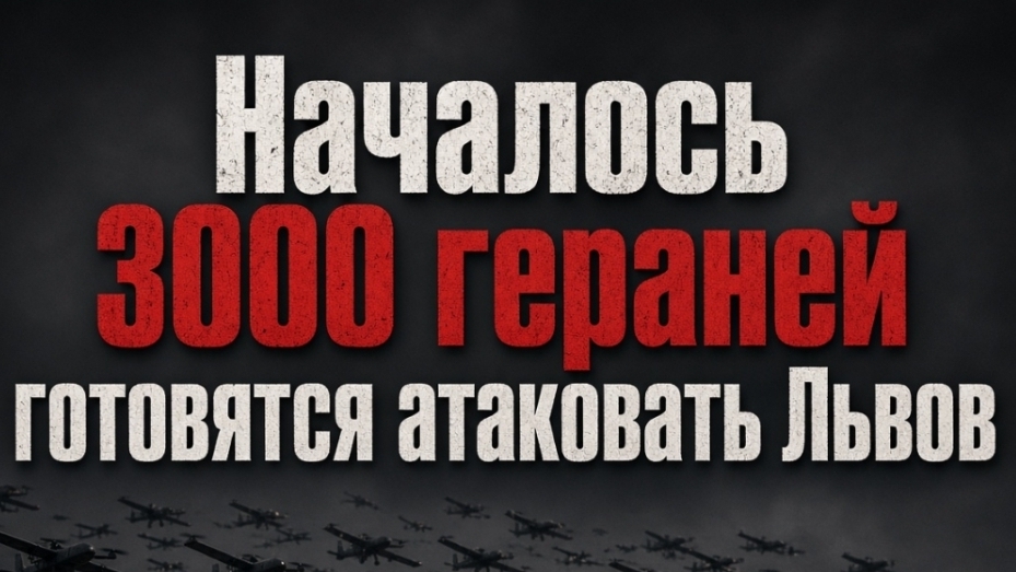 НАЧАЛОСЬ 3000 ГЕРАНЕЙ ГОТОВЯТСЯ АТАКОВАТЬ ЛЬВОВ