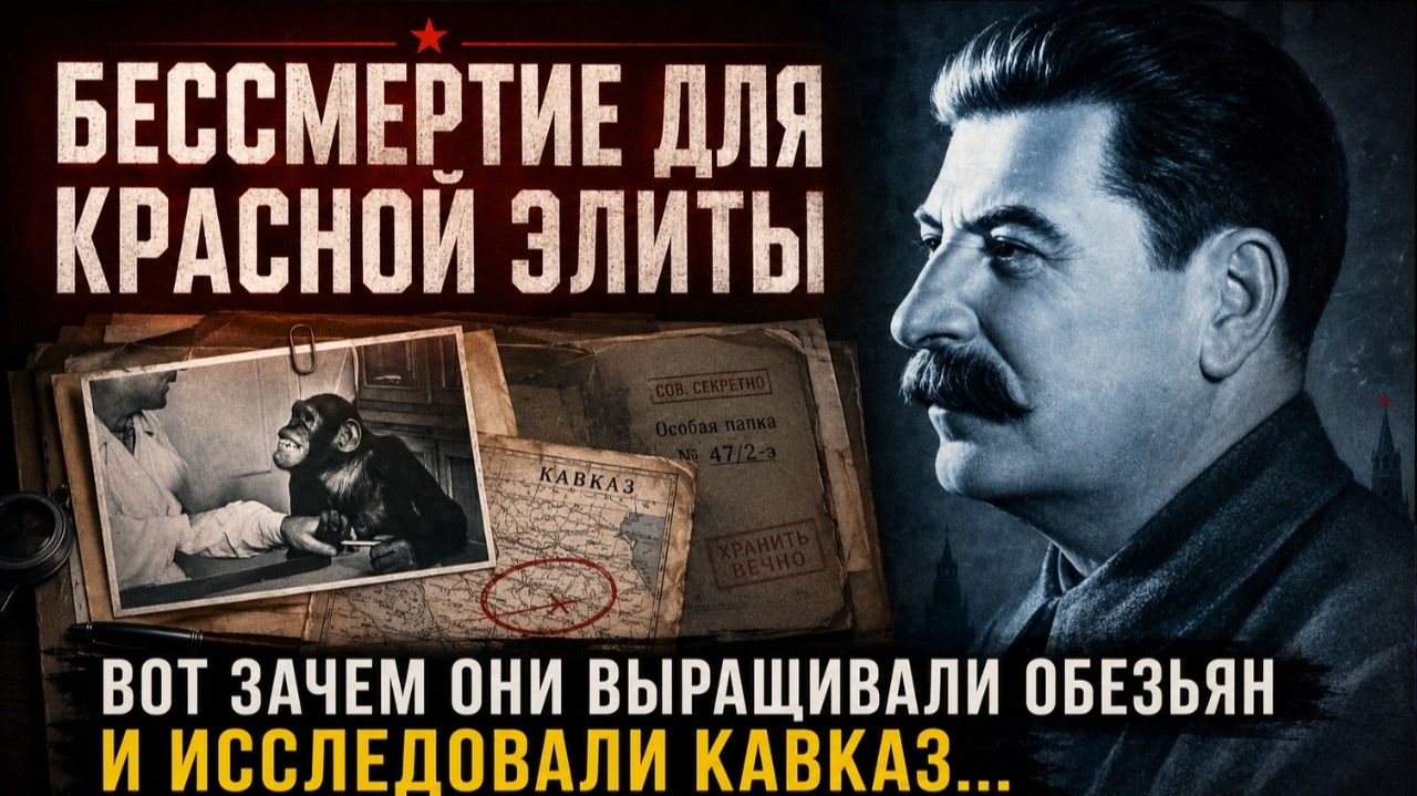 06.  Закрытые Архивы СССР: Как КРАСНАЯ ЭЛИТА Искала Секрет Бессмертия, И ВОТ К ЧЕМУ ЭТО ПРИВЕЛО…